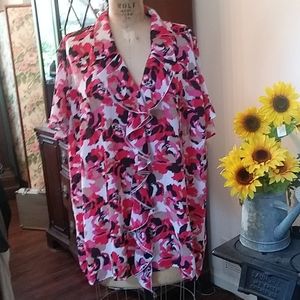 Short sleeve blouse from Fashion Bug size 3X